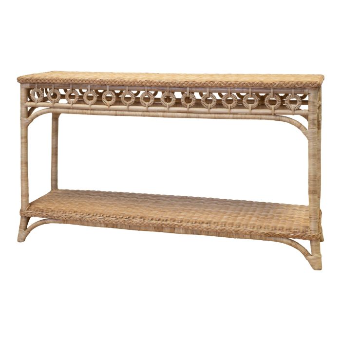 Maison Riviera Rattan Console Table Rattan Console – Hugo's Interiors